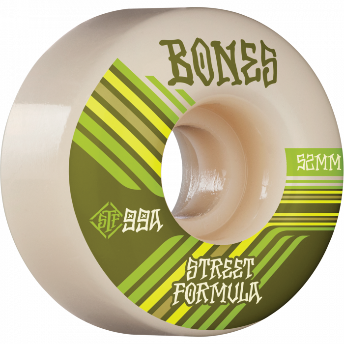 BONES STF V4 RETROS 52mm 99A White