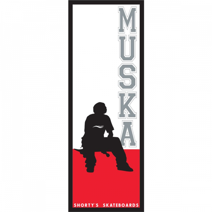 SHORTYS MUSKA BOARD LOGO