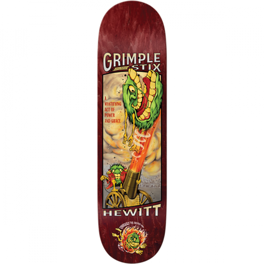 AH HEWITT GRIMPLE OBVIOUS GREATS DECK-8.38