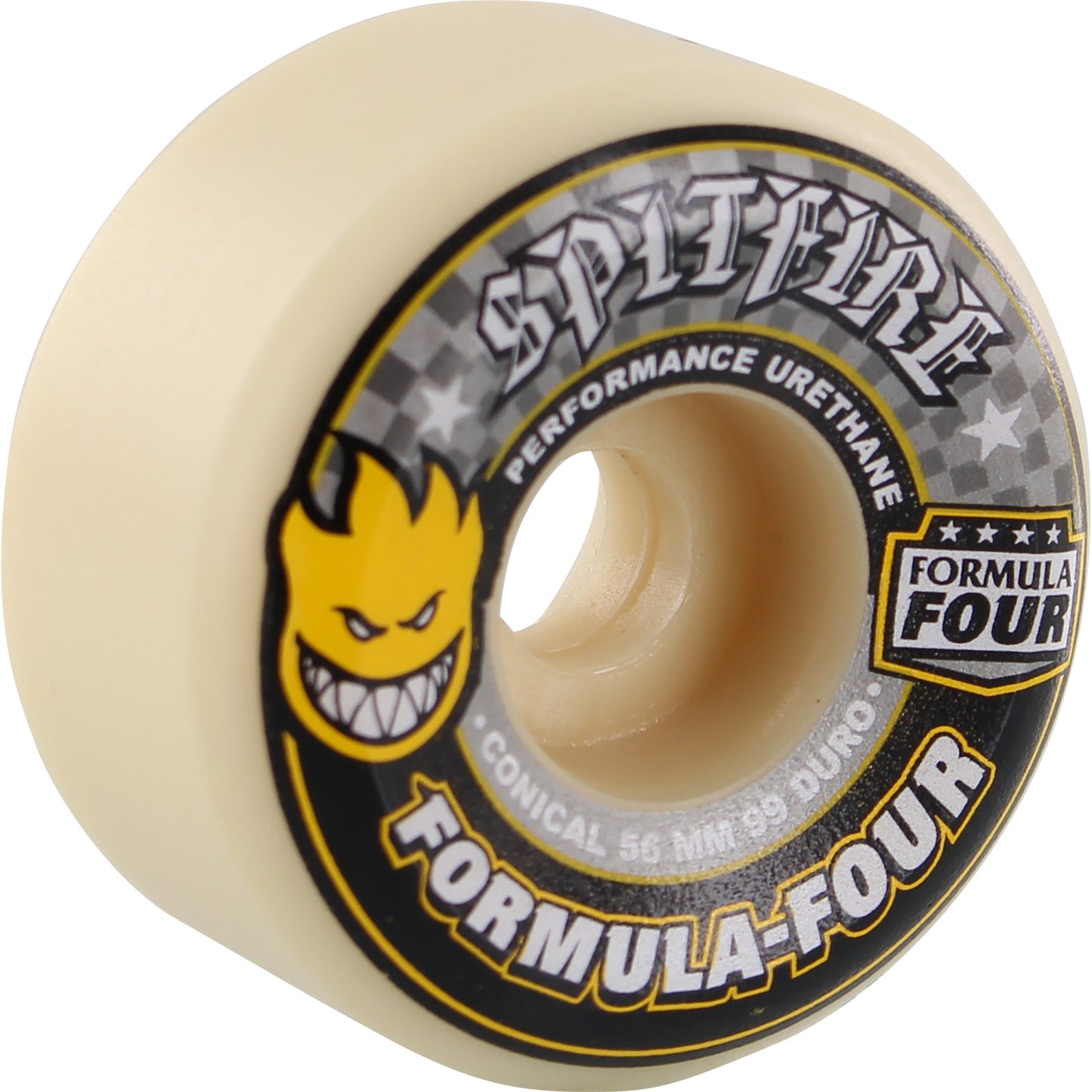 SF F4 99a CONICAL 56mm WHT W/YEL & BLK