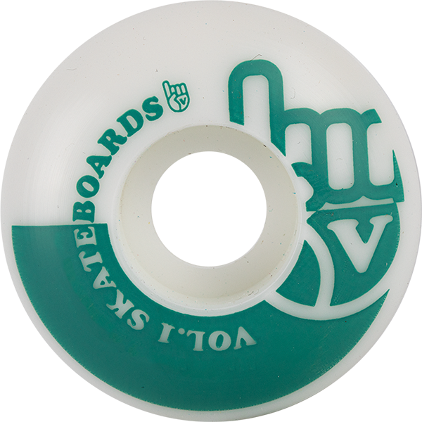 VOL.1 NO.1 51mm White/Teal