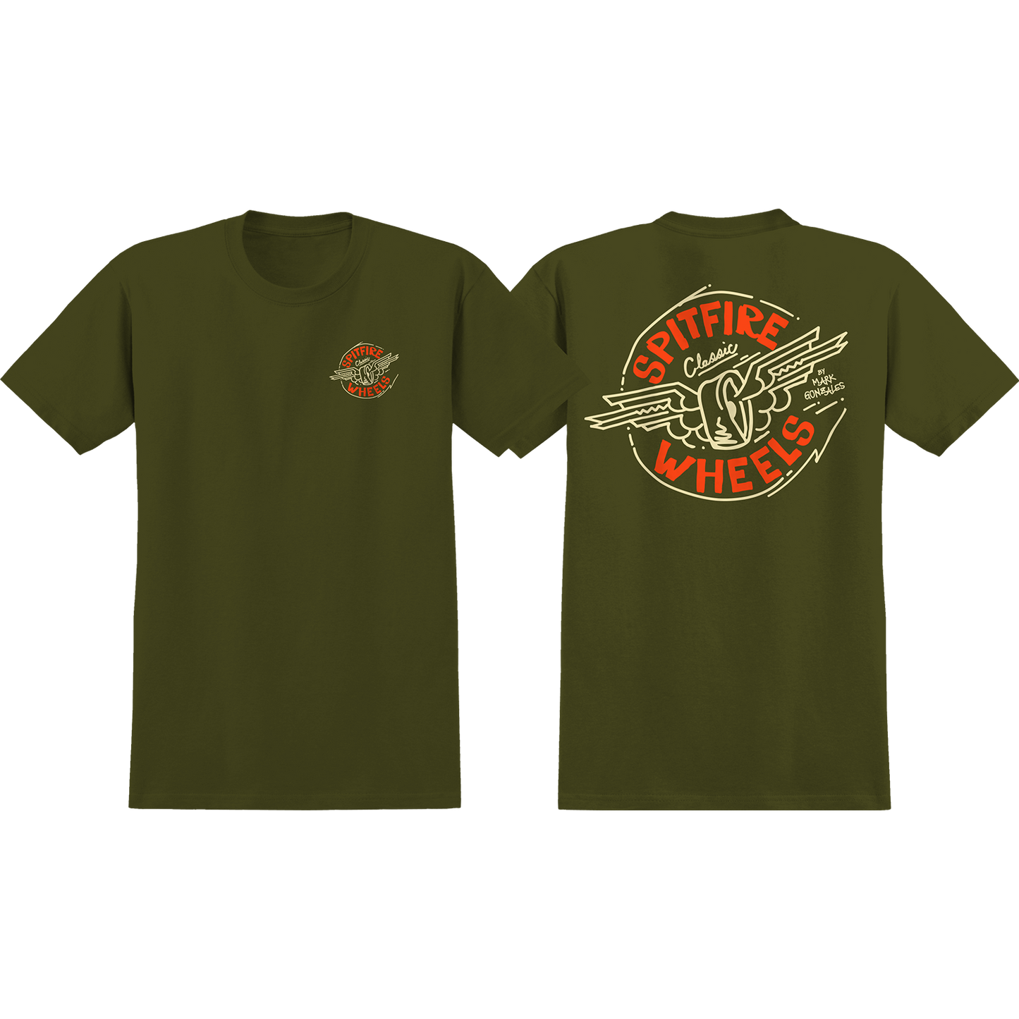 SF GONZ FLYING CLASSIC SS-MILITARY GREEN