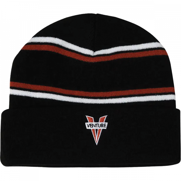 VENTURE HERITAGE CUFF BEANIE BLK/RED/WHT