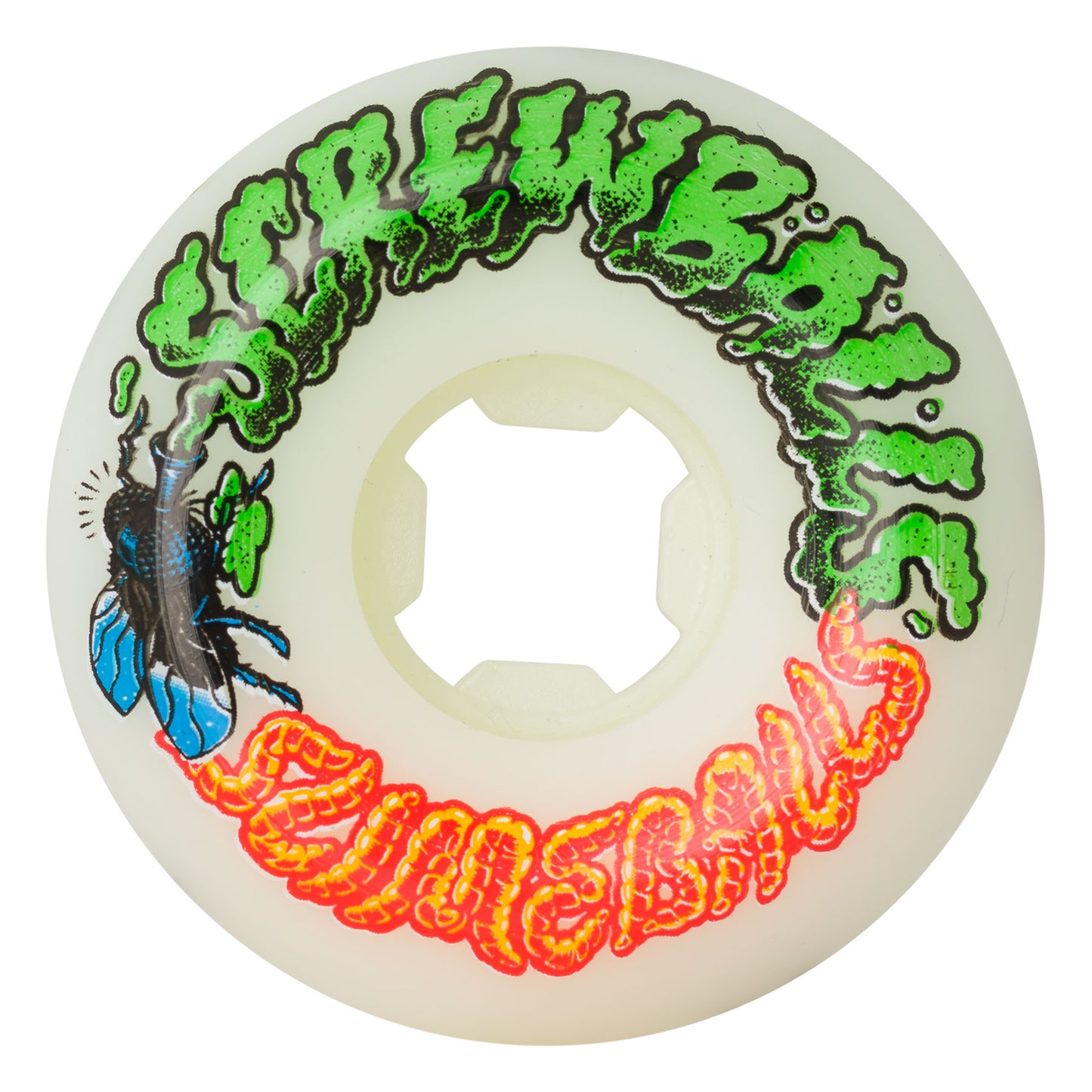 Screw Balls Speed Balls White 99a Slime Balls Wheels (56mm)