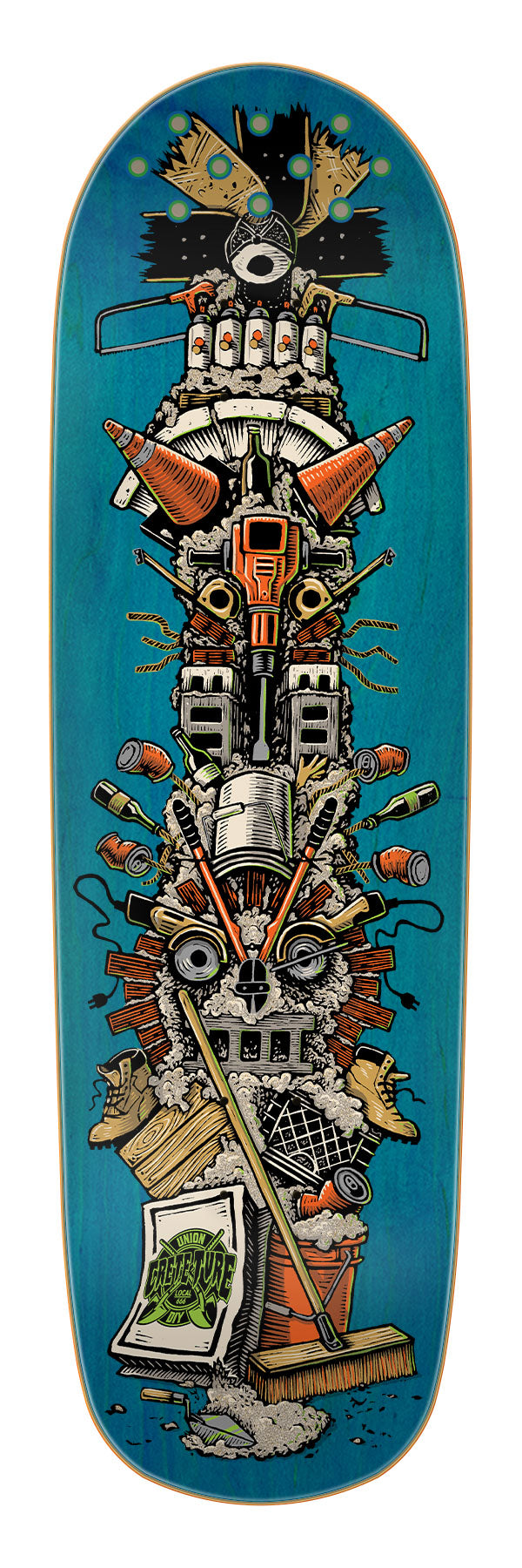 Crete-Ture DIY LG 8.92in x 30.75in Creature Decks
