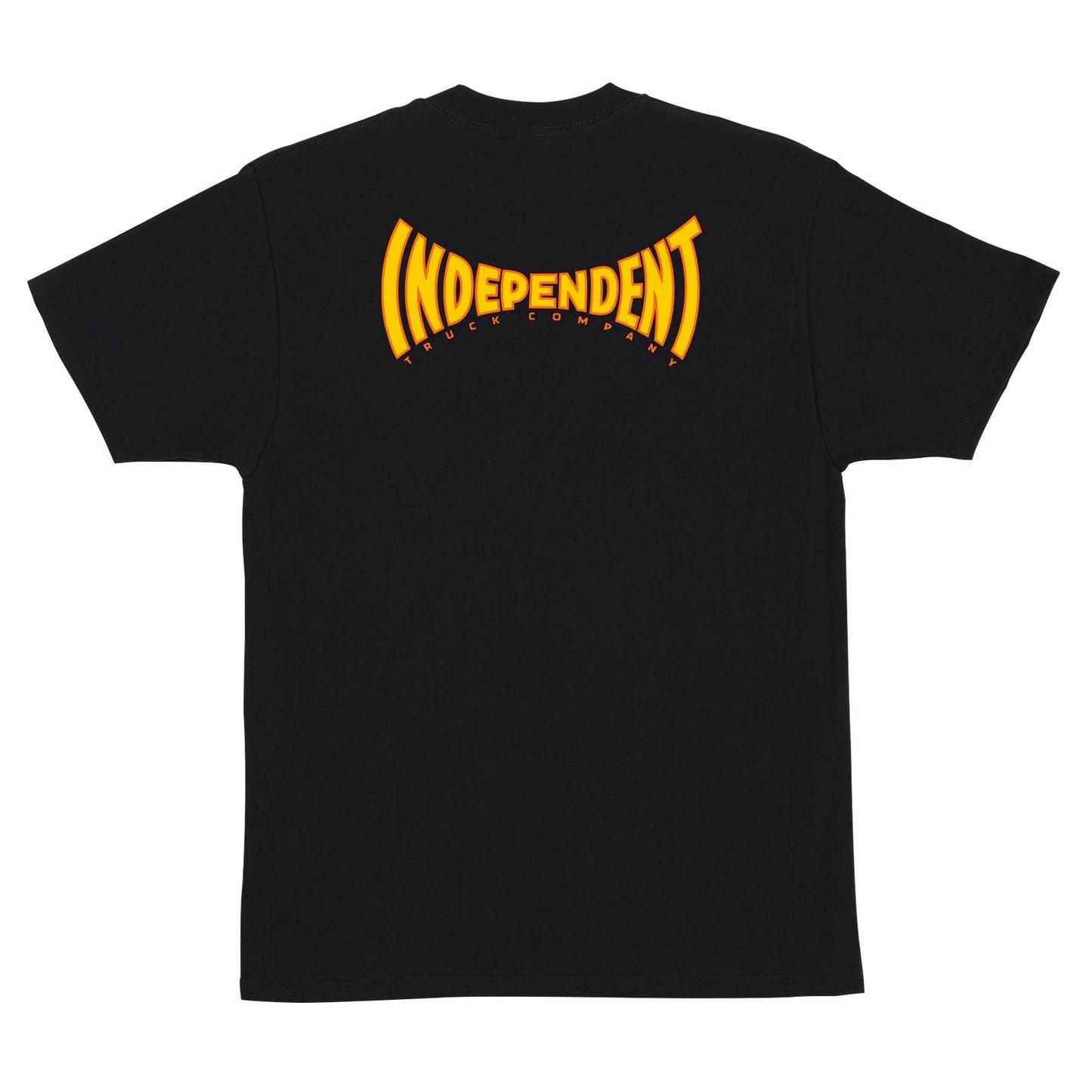 Independent Heavyweight T-Shirt Spanning Back (Black)