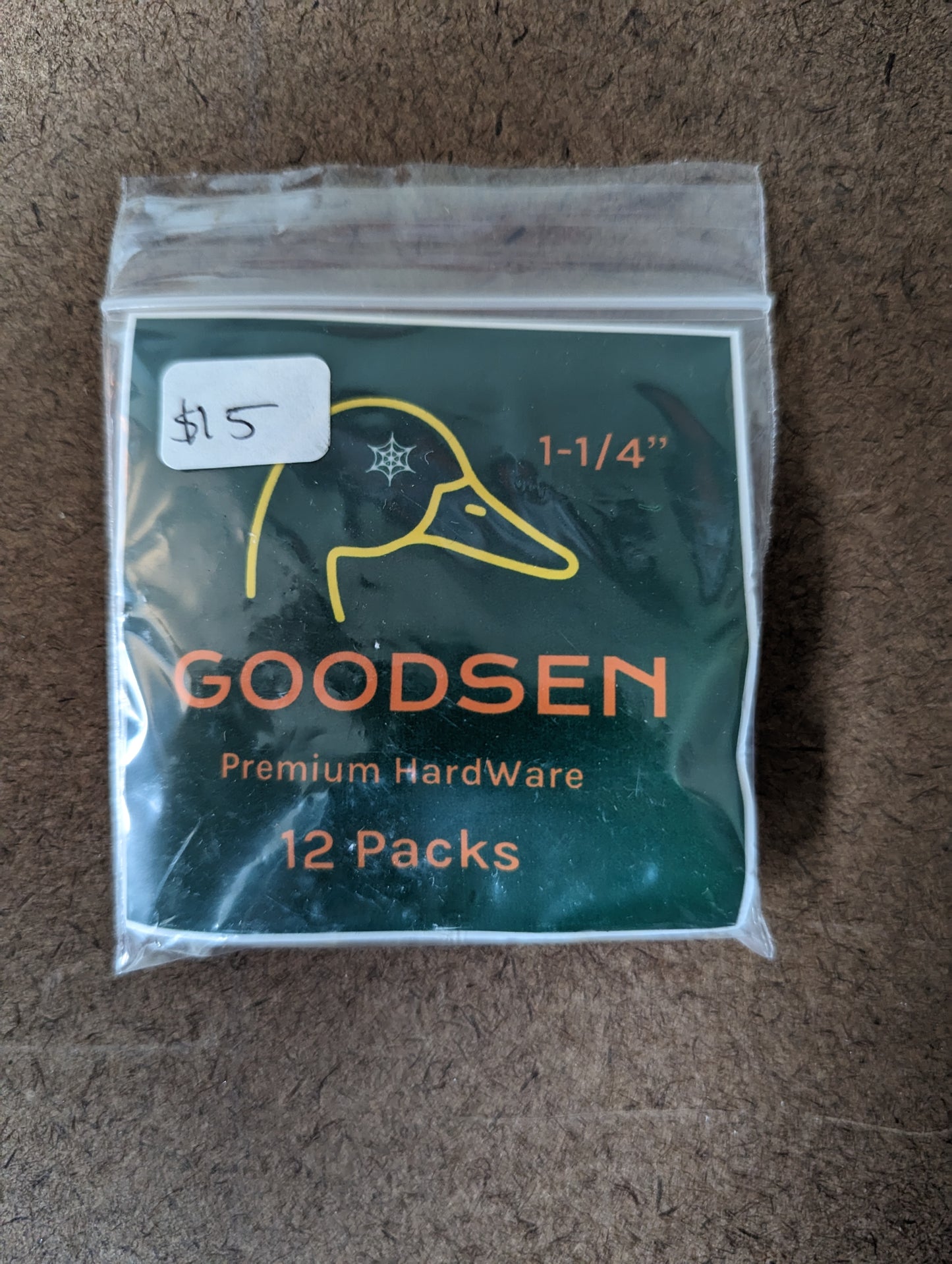 Goodsen Hardware (1.25") - 12pk