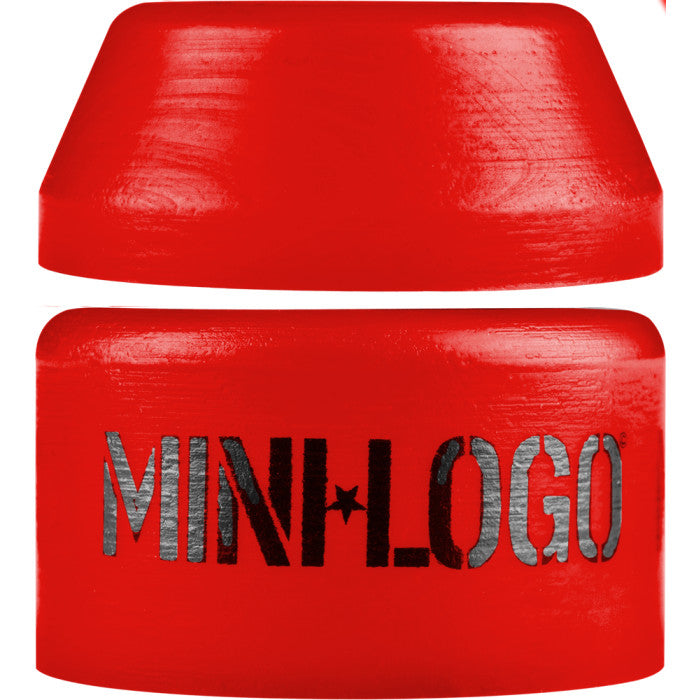 BUSHING MINI LOGO HARD PAIR RED (Single Set)