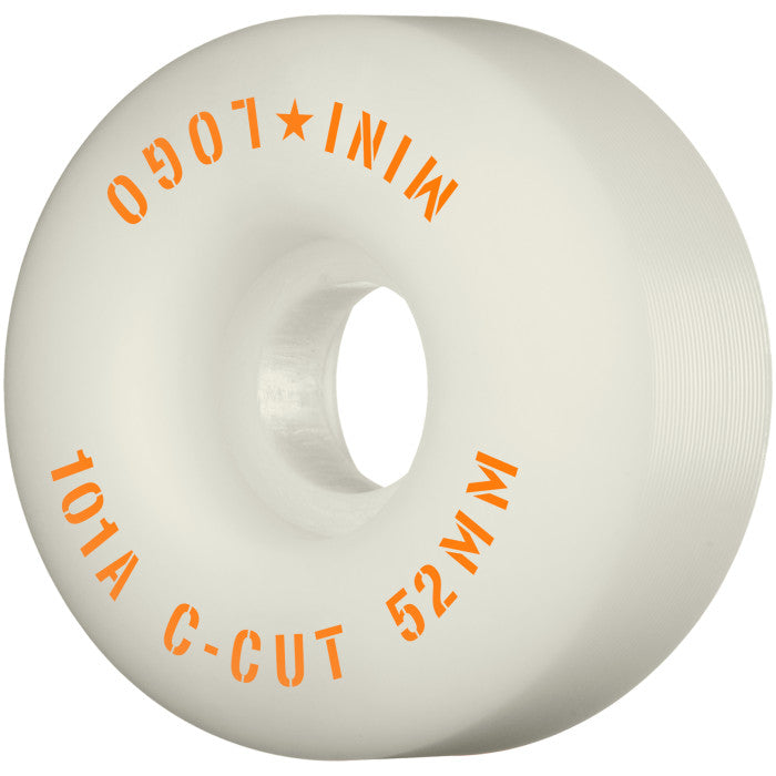 WHL MINI LOGO C-CUT "2" 52mm X 101 WHITE 4/PK