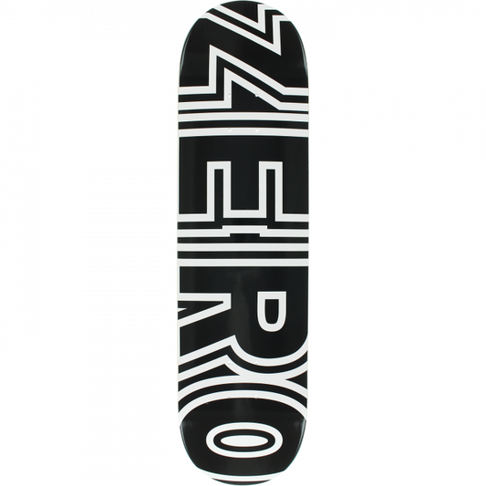 ZERO BOLD DECK-8.25 BLACK/WHT
