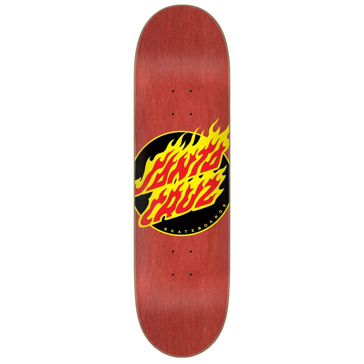 Flame Dot 7.25in x 27.00in Santa Cruz Complete