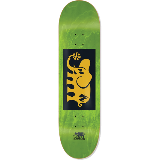 BLACK LABEL TEAM ELEPHANT BLOCK YELLOW DECK 8.25
