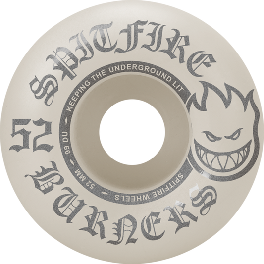 SPITFIRE BURNERS 52MM 99A WHT/SIL