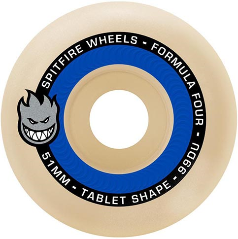 SPITFIRE FORMULA FOUR TABLETS 52MM 99D (Set of 4)