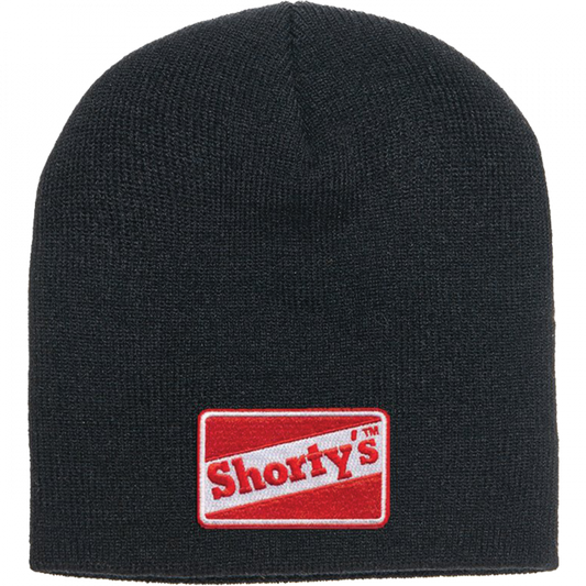 SHORTYS OG LOGO BEANIE BLACK/RED