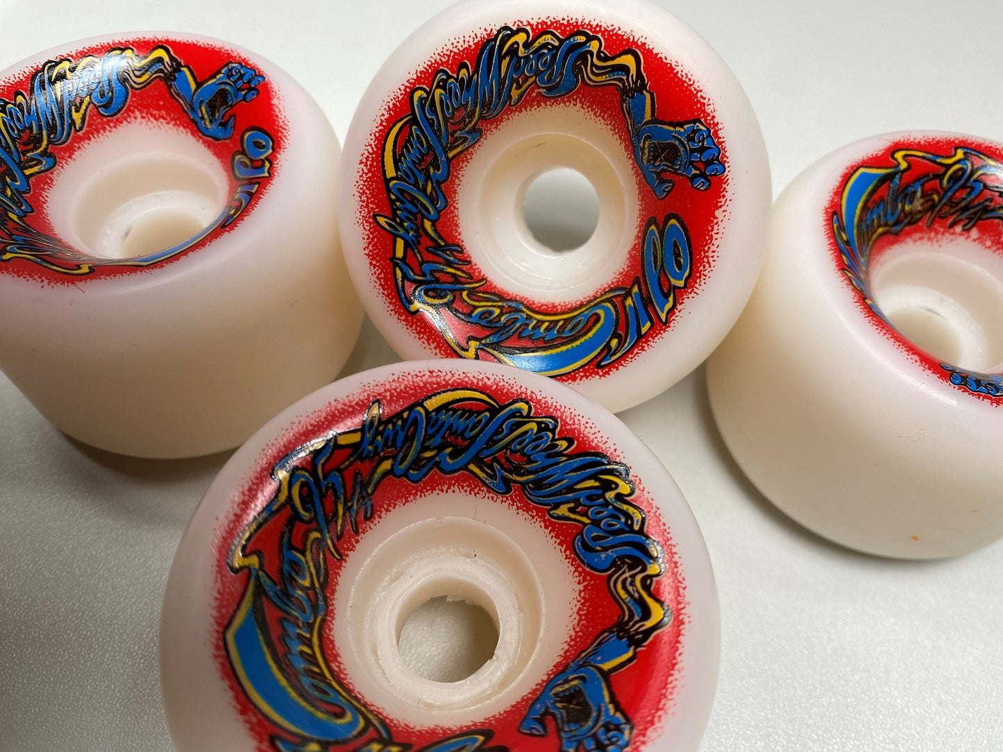 OJ II Original White Combo 95a OJ Wheels (60mm)