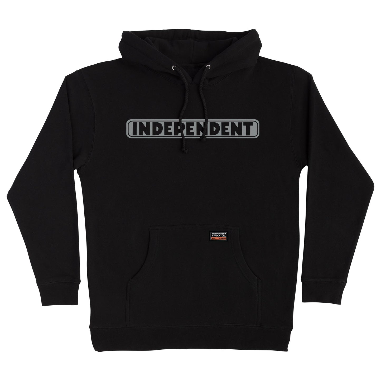 Independent Bar Logo Reflective Hoodie (Black)