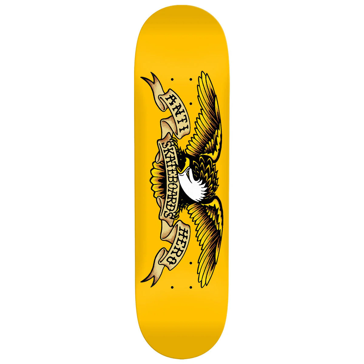 ANTI-HERO TEAM DBX EAGLE YELLOW DECK 8.25