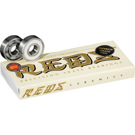 Bones Ceramic Super Red Bearings (Set of 8)