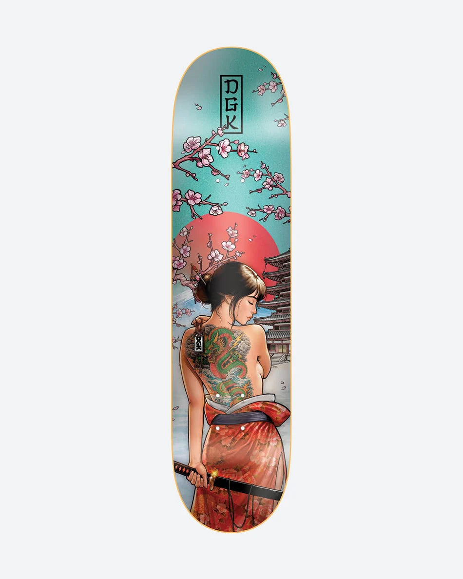 DGK TEAM CRIMSON LOTUS DECK 8.25