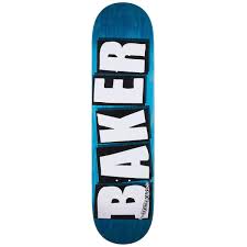 BAKER TEAM BRAND LOGO VENEERS DECK 8.25