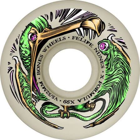 BONES NUNES XF V5 DINO-SORTAS 52MM 99A NAT