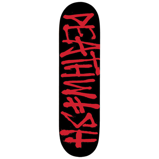 Deathwish DEATHSPRAY DECK-8.25 BLK/RED