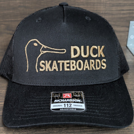 2026 Duck Hat (Black and Gold)