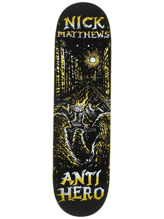 ANTI-HERO MATTHEWS FIRESIDE DECK 8.50